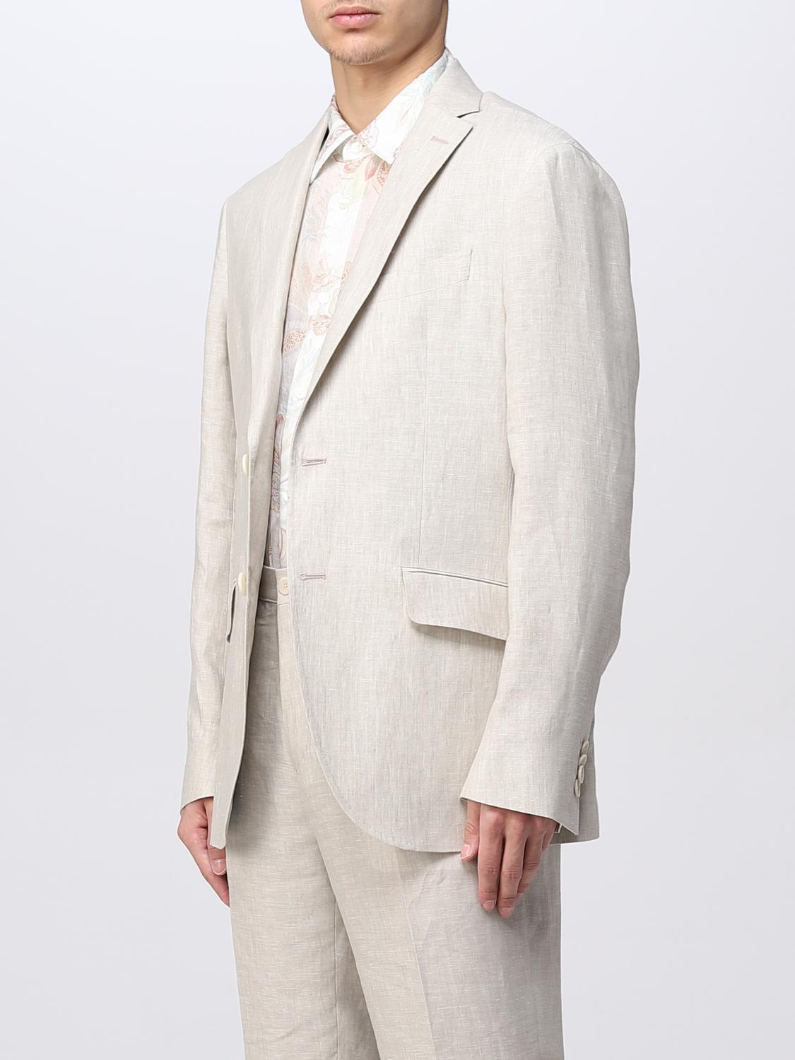 ETRO BLAZER: Etro blazer in linen, Sand - Img 4