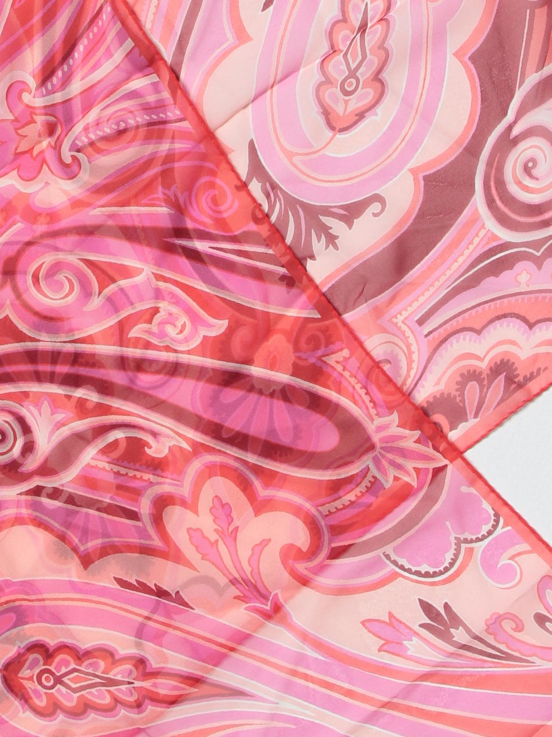 ETRO SCHAL: Schal damen Etro, Rot - Img 3