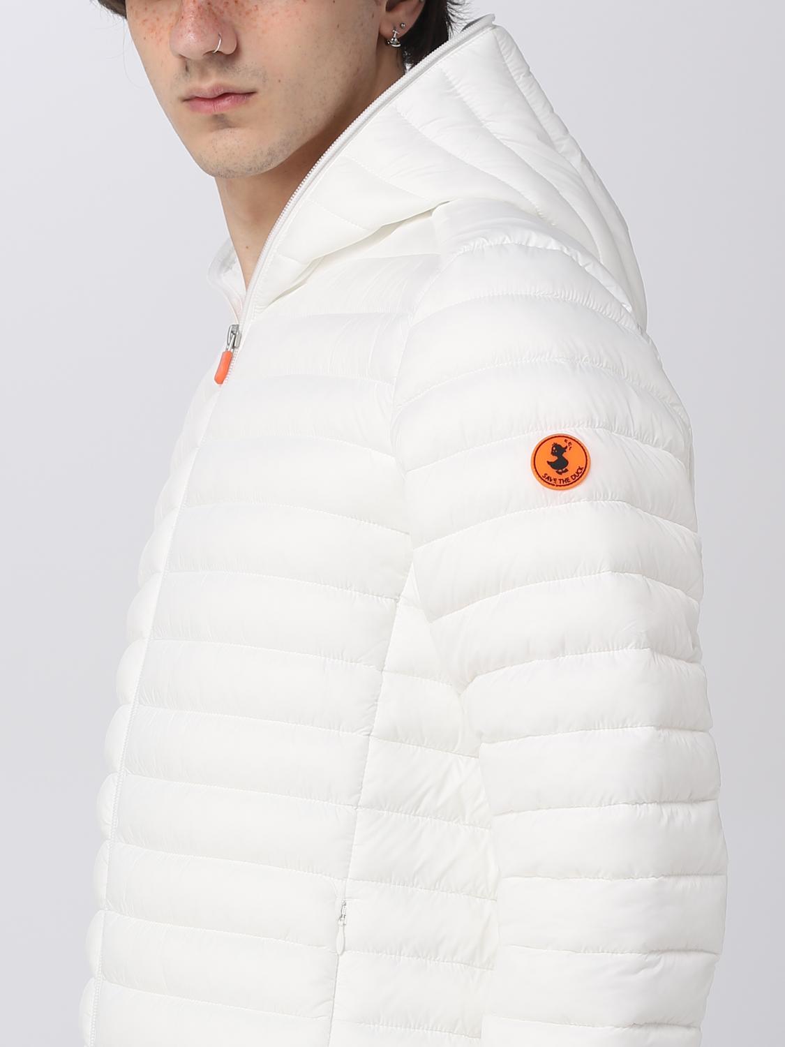 SAVE THE DUCK JACKET: Jacket men Save The Duck, White - Img 4