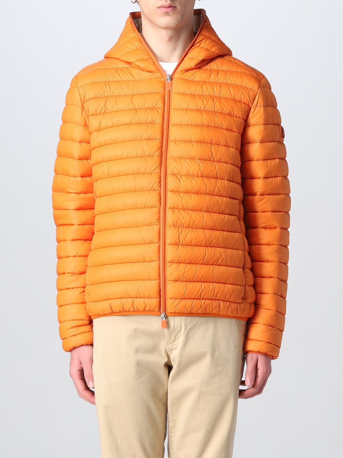 SAVE THE DUCK JACKET: Jacket men Save The Duck, Orange - Img 1