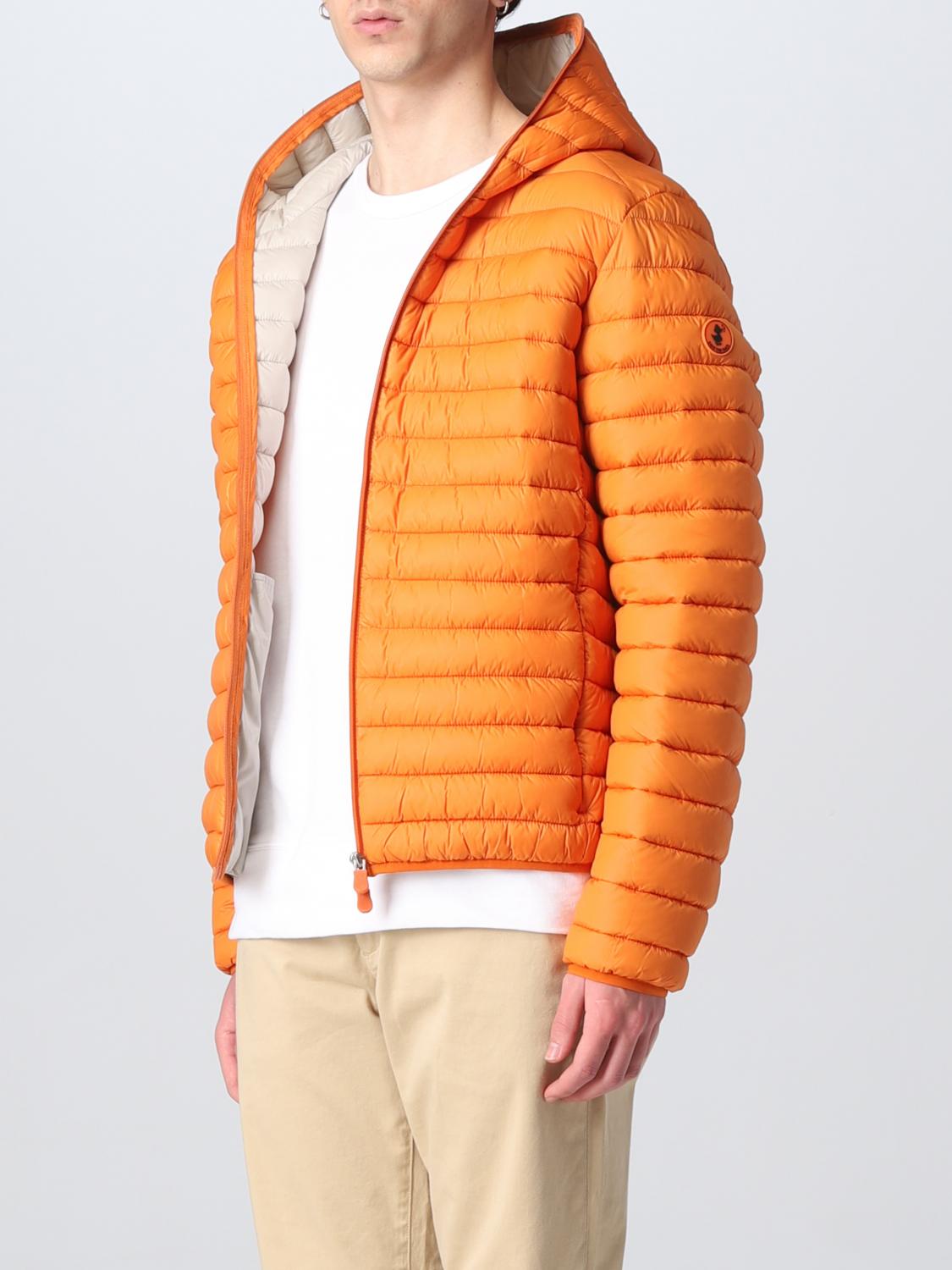 SAVE THE DUCK JACKET: Jacket men Save The Duck, Orange - Img 3