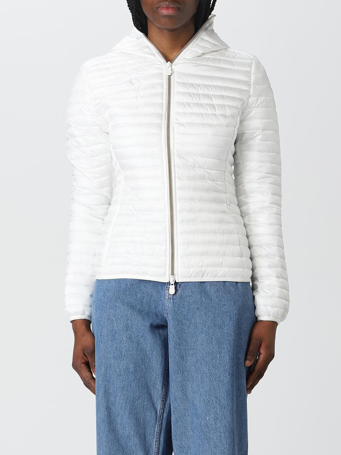 SAVE THE DUCK JACKET: Jacket woman Save The Duck, White - Img 1