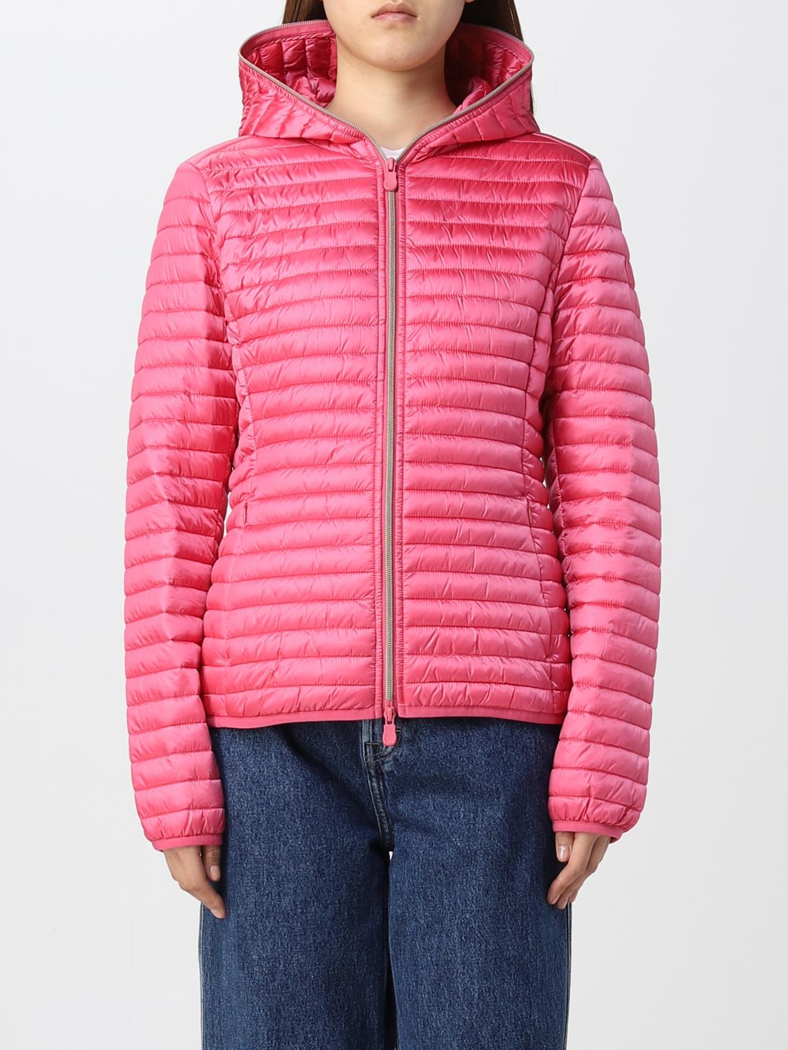 ジャケット SAVE THE DUCK Woman Jacket Fuchsia D33620WIRIS16 50017 Save The Duck Outlet: Jacket woman - Fuchsia | Save The Duck