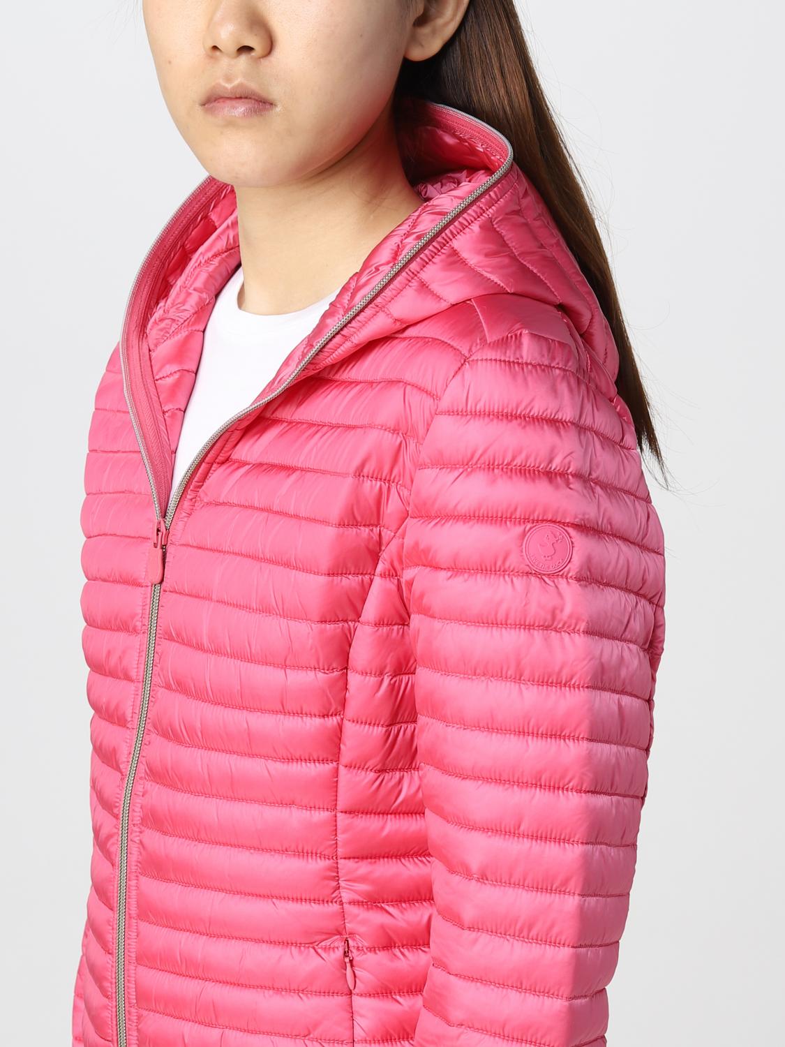 ジャケット SAVE THE DUCK Woman Jacket Fuchsia D33620WIRIS16 50017 Save The Duck Outlet: Jacket woman - Fuchsia | Save The Duck
