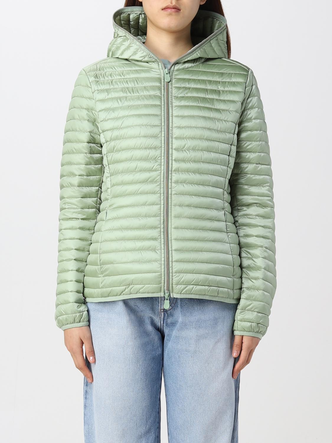 SAVE THE DUCK JACKET: Jacket woman Save The Duck, Green - Img 1