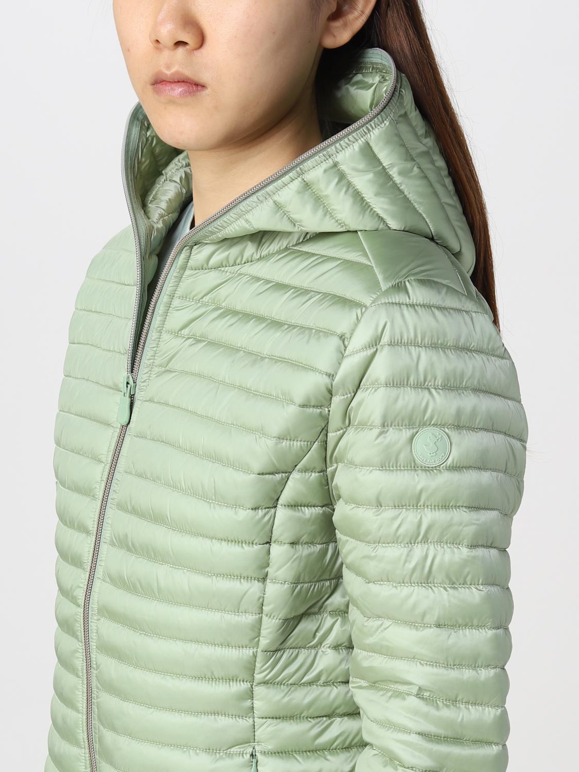 SAVE THE DUCK JACKET: Jacket woman Save The Duck, Green - Img 4