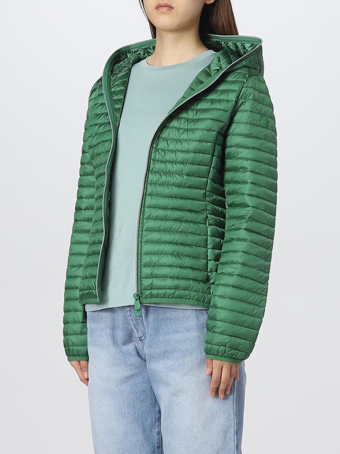 SAVE THE DUCK JACKET: Jacket woman Save The Duck, Forest Green - Img 3