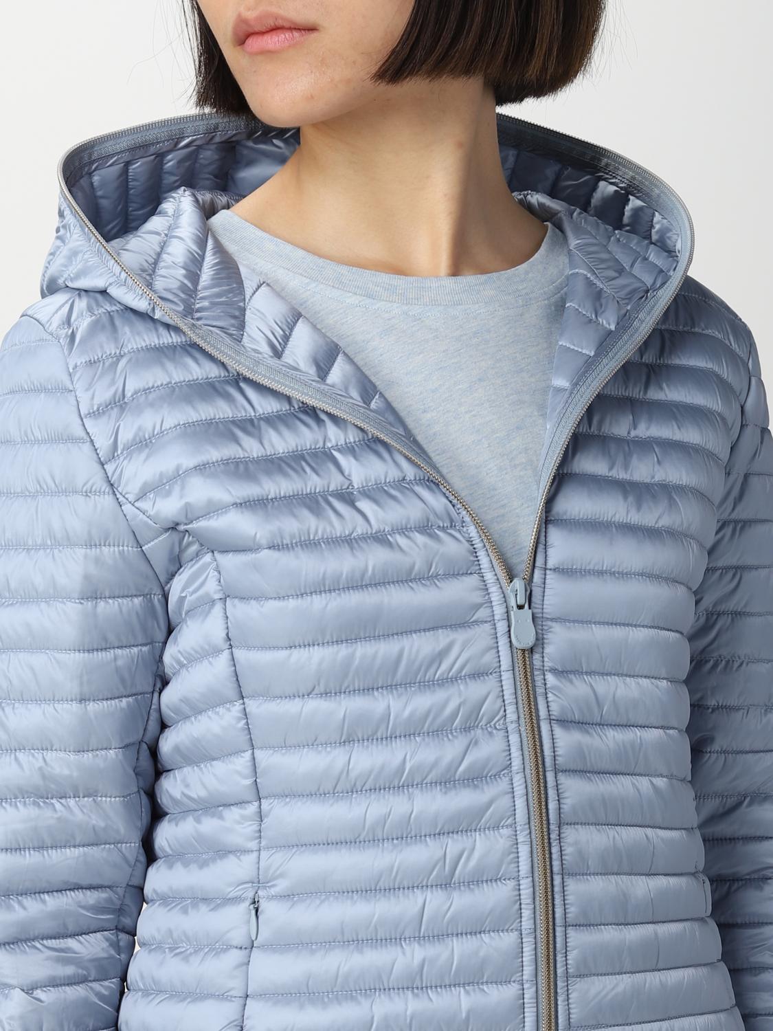 SAVE THE DUCK 外套: 外套 女士 Save The Duck, 蓝色 1 - Img 4