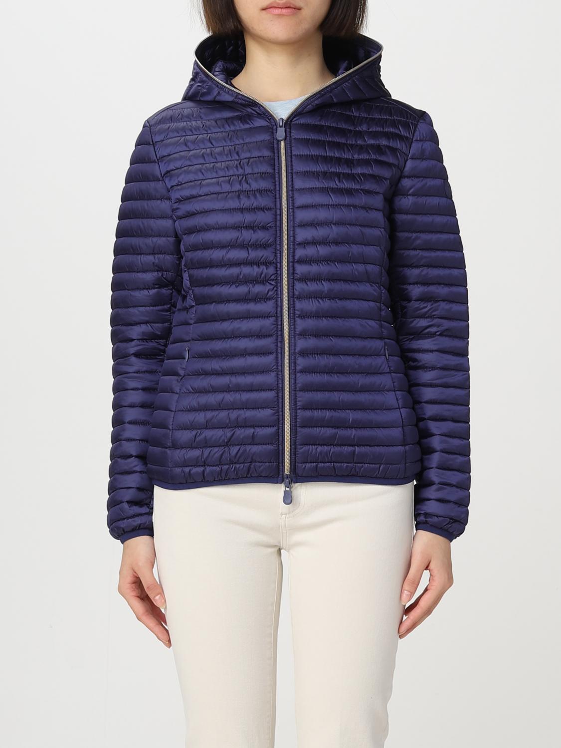 SAVE THE DUCK JACKET: Jacket woman Save The Duck, Blue 2 - Img 1