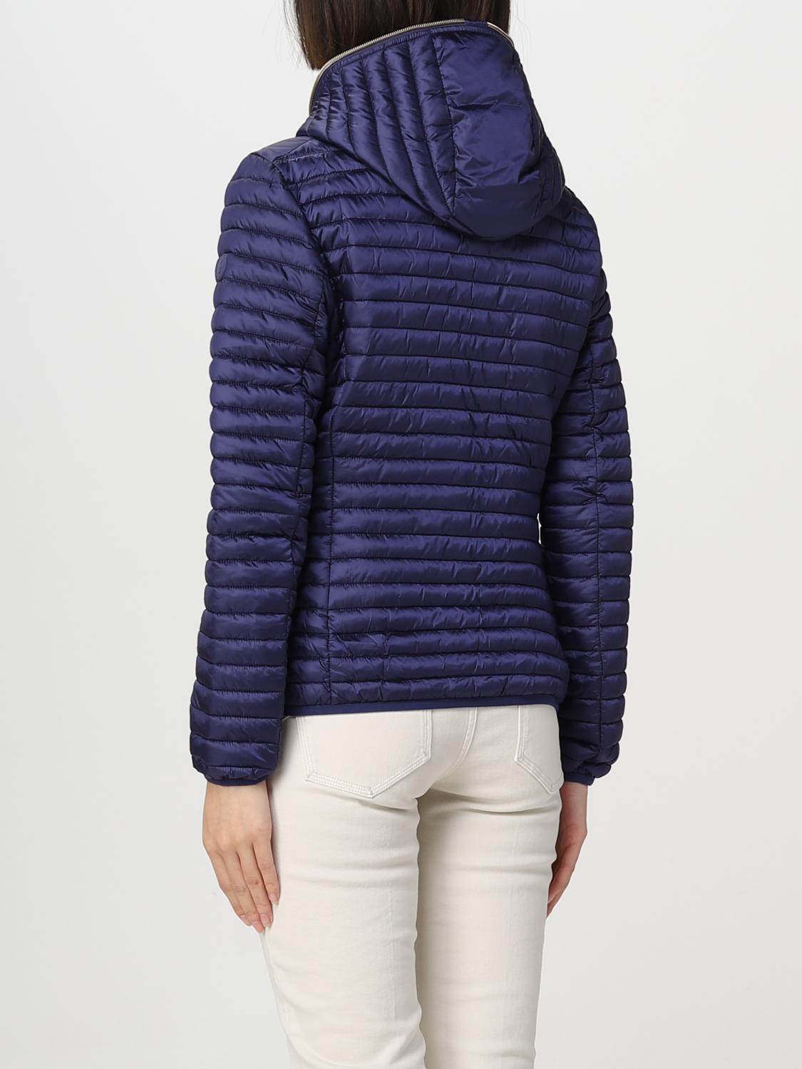 SAVE THE DUCK JACKET: Jacket woman Save The Duck, Blue 2 - Img 2