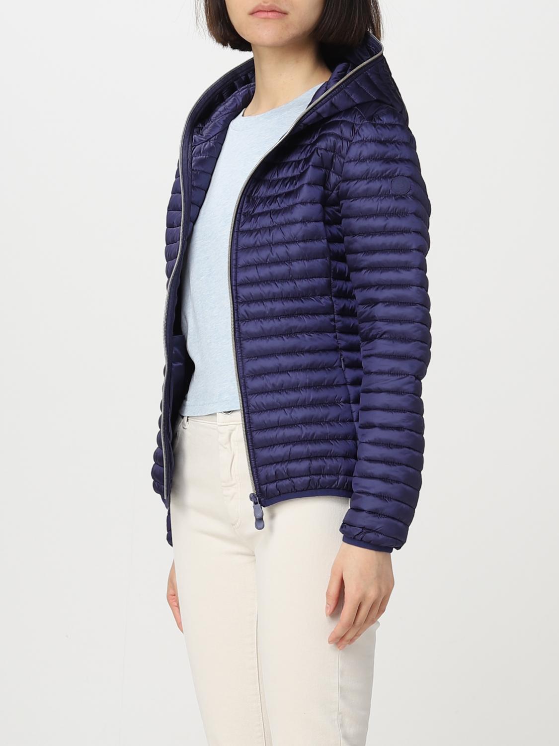 SAVE THE DUCK JACKET: Jacket woman Save The Duck, Blue 2 - Img 3