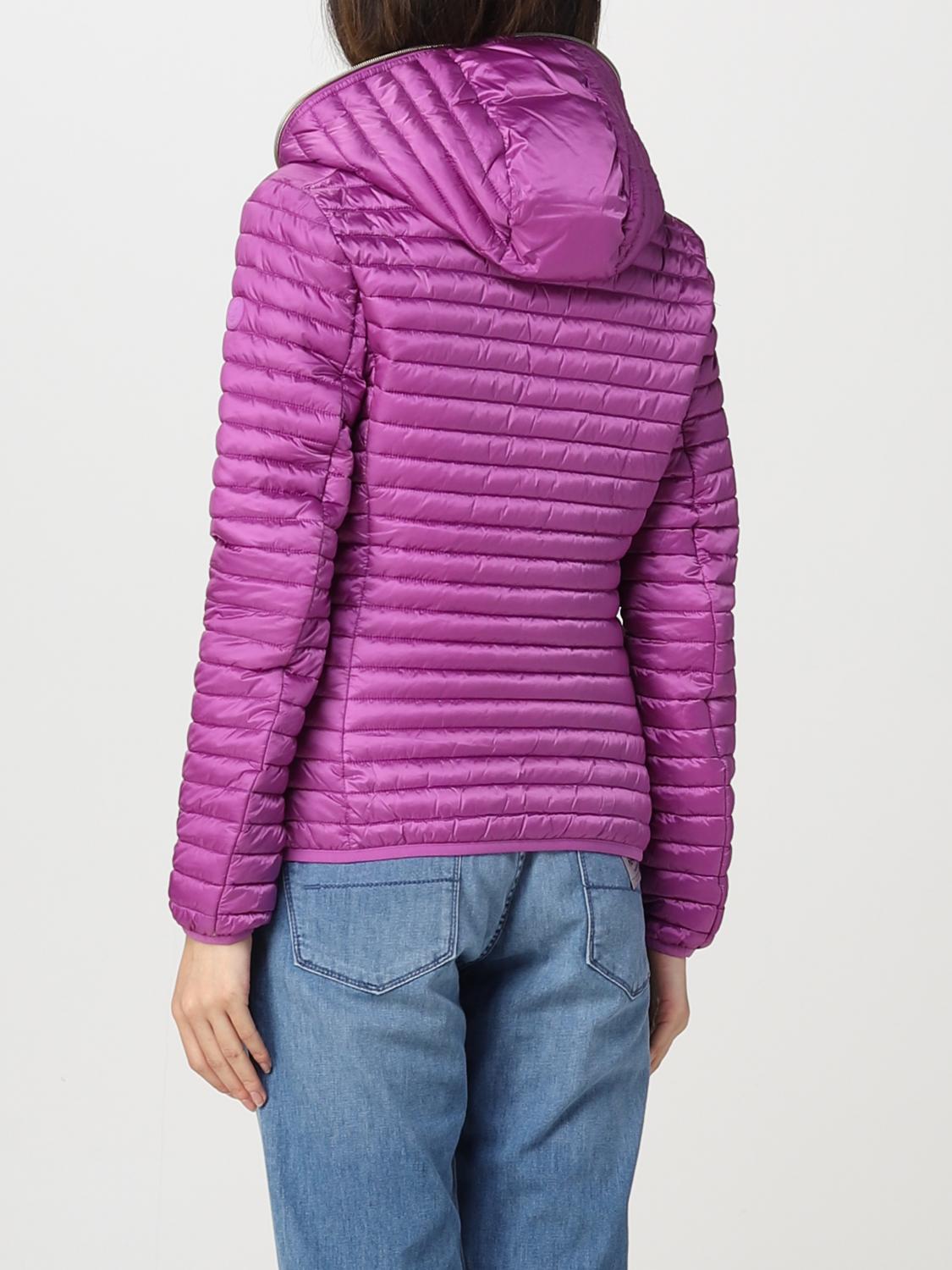 SAVE THE DUCK JACKET: Jacket woman Save The Duck, Orchid - Img 2