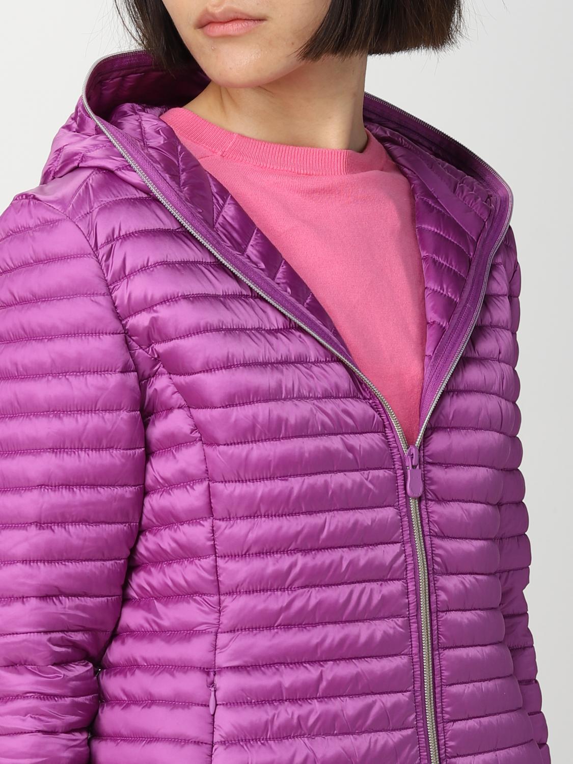SAVE THE DUCK JACKET: Jacket woman Save The Duck, Orchid - Img 4