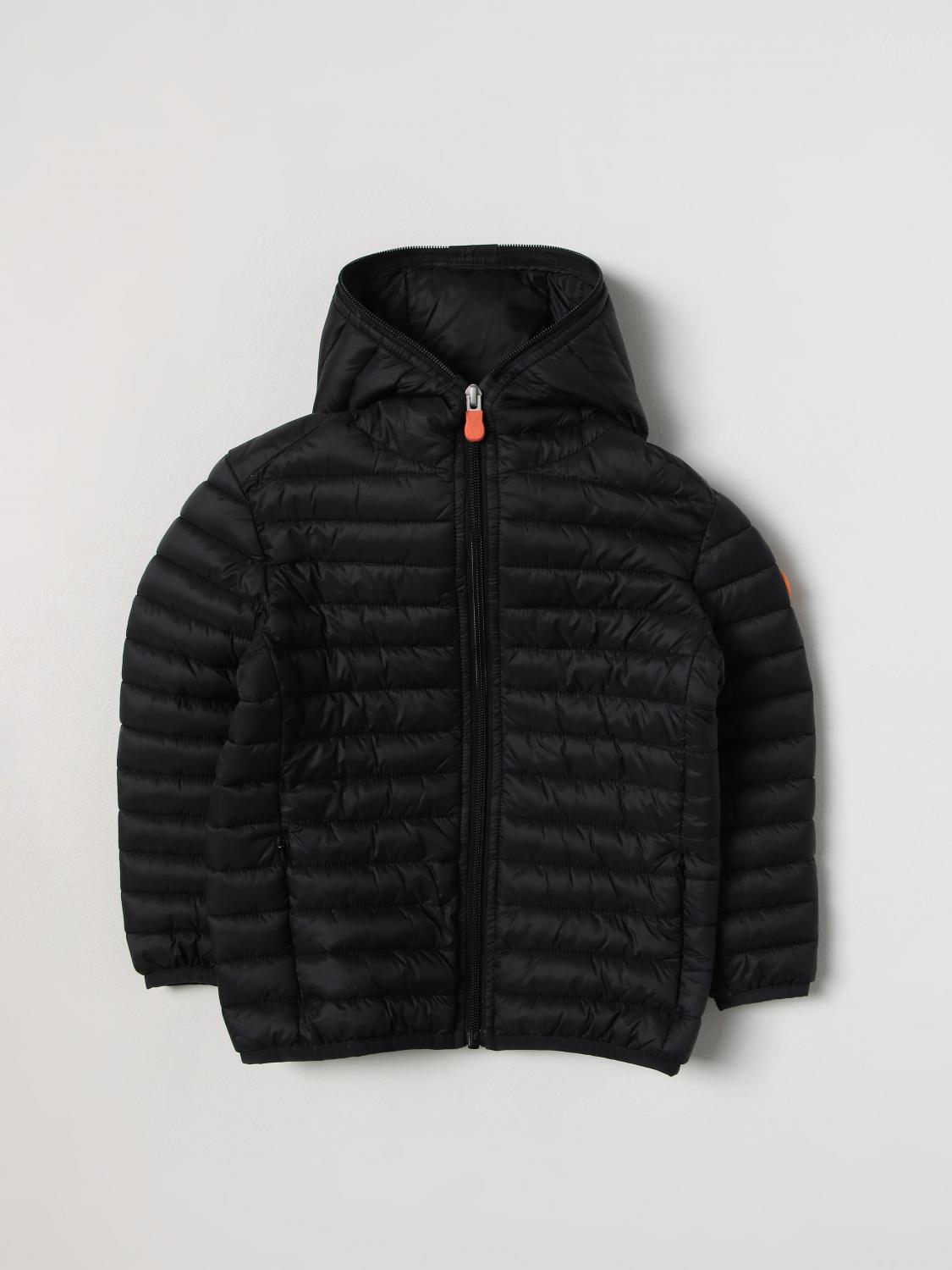 SAVE THE DUCK 外套: 外套 儿童 Save The Duck, 黑色 - Img 1