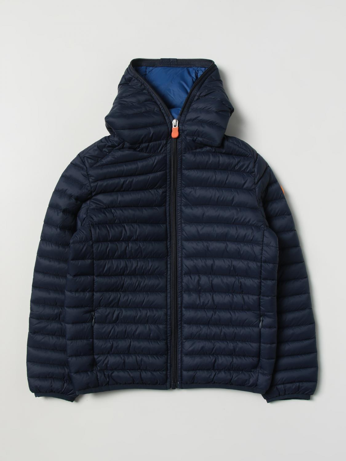 SAVE THE DUCK CHAQUETA: Chaqueta niños Save The Duck, Azul Marino - Img 1