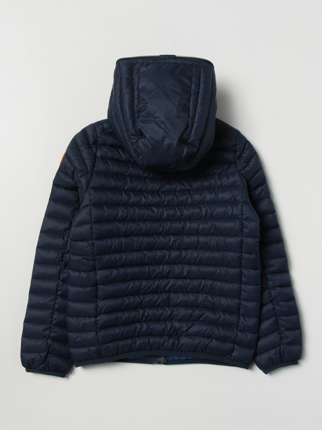 SAVE THE DUCK CHAQUETA: Chaqueta niños Save The Duck, Azul Marino - Img 2