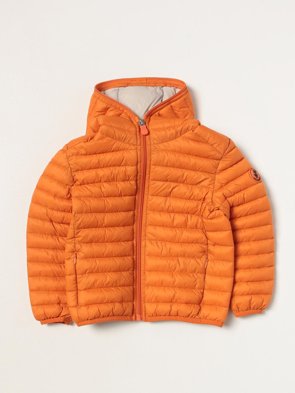 SAVE THE DUCK JACKET: Jacket kids Save The Duck, Tangerine - Img 1