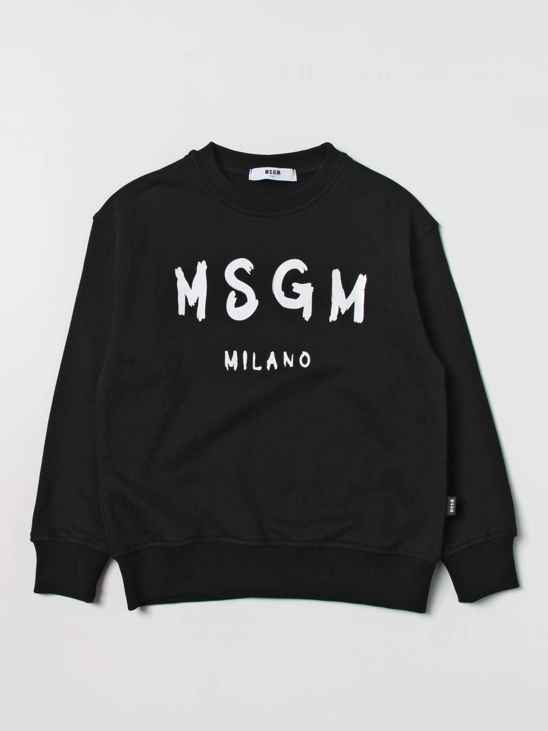 MSGM KIDS PULL: Pull enfant MSGM Kids, Noir - Img 1