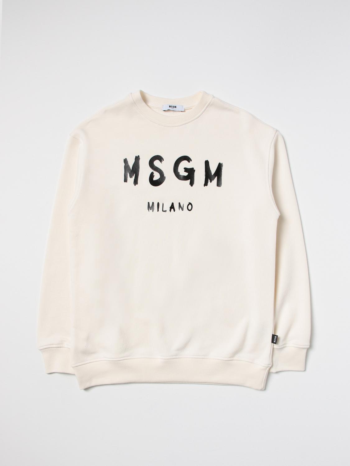 MSGM KIDS PULL: Pull enfant MSGM Kids, Crème - Img 1