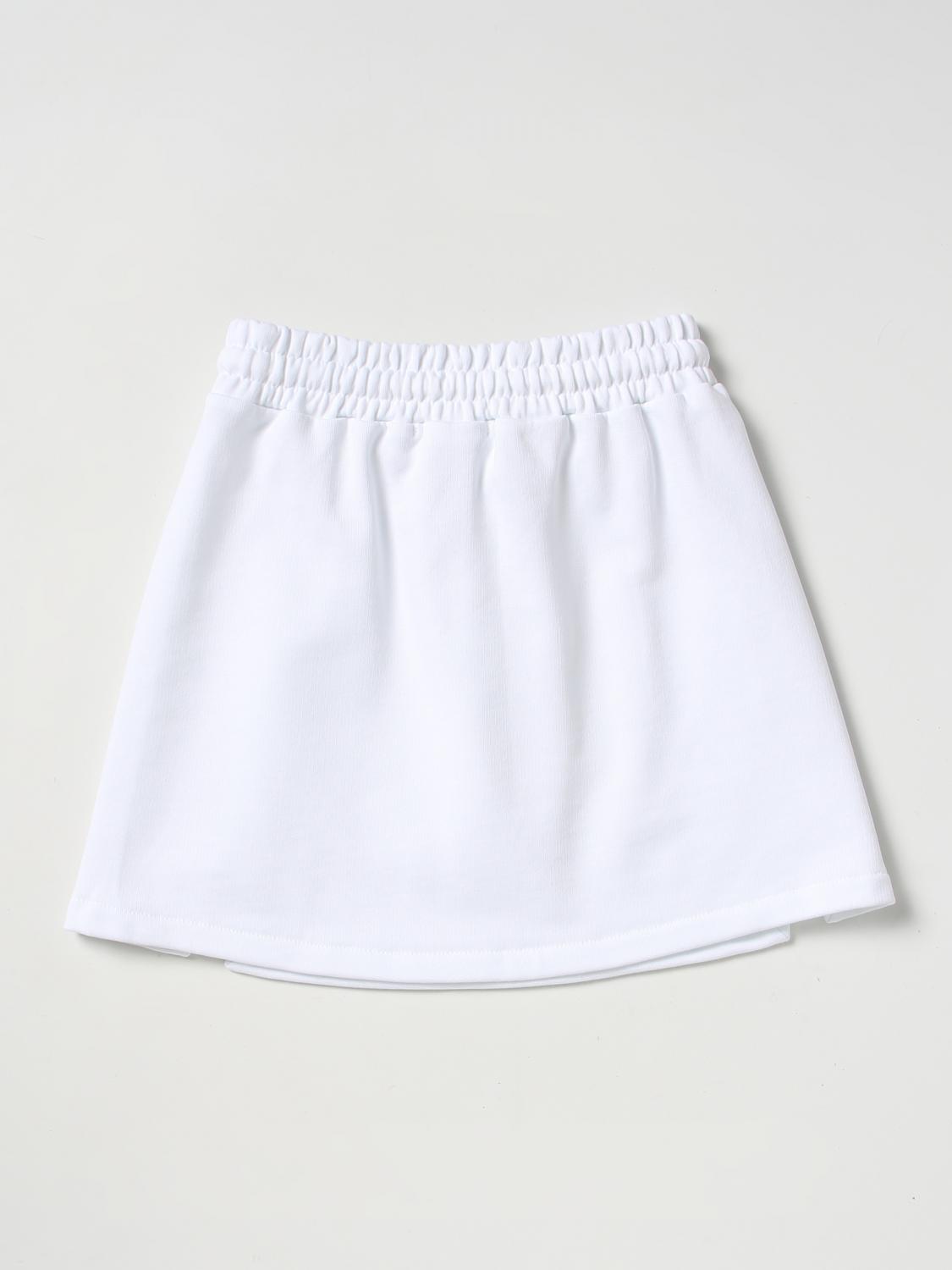 MSGM KIDS FALDA: Falda niños MSGM Kids, Blanco - Img 2
