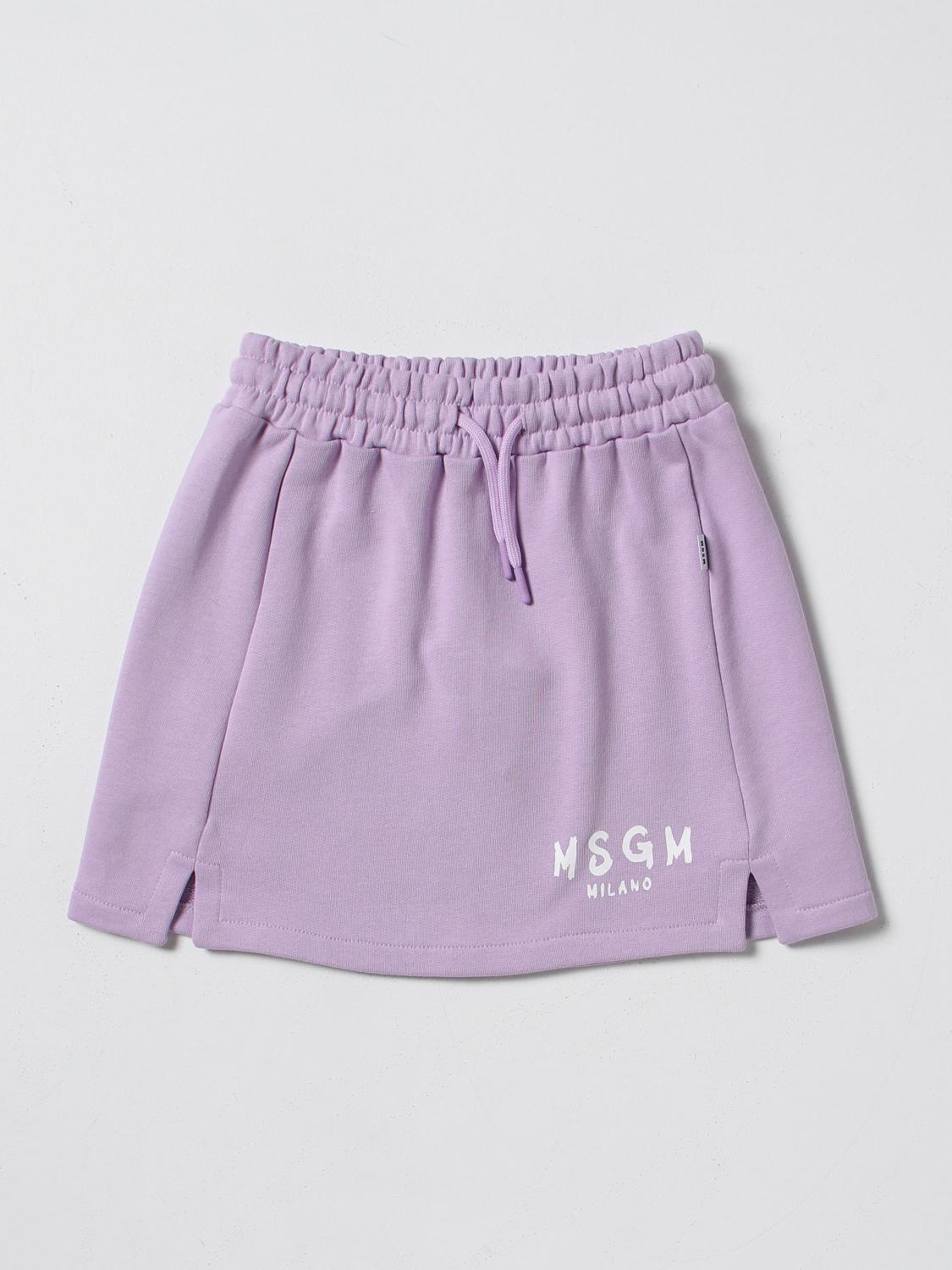 MSGM KIDS ROCK: Rock kinder MSGM Kids, Lila - Img 1