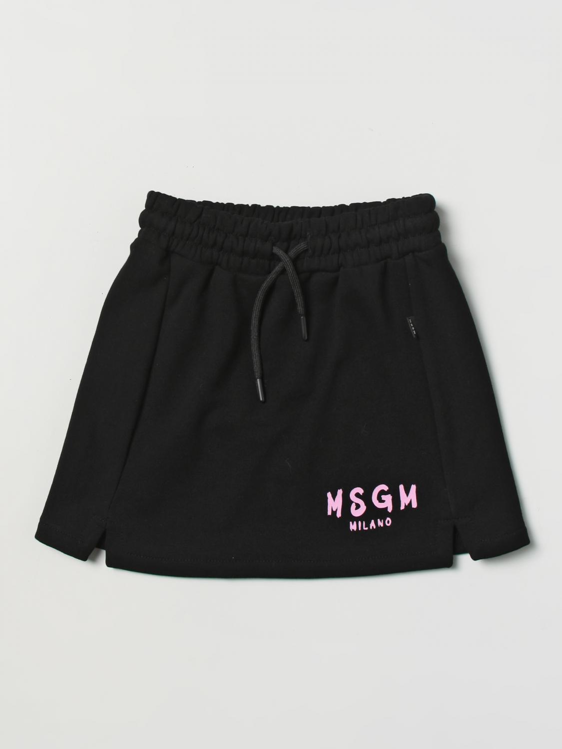 MSGM KIDS ROCK: Rock kinder MSGM Kids, Schwarz 1 - Img 1