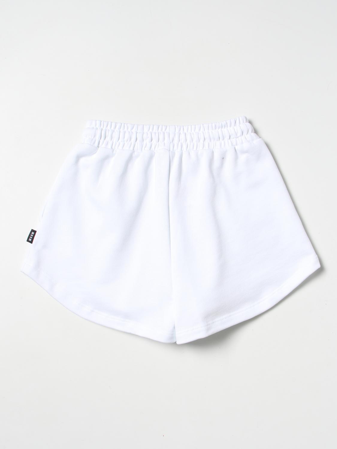 MSGM KIDS SHORTS: Short kids MSGM Kids, White - Img 2