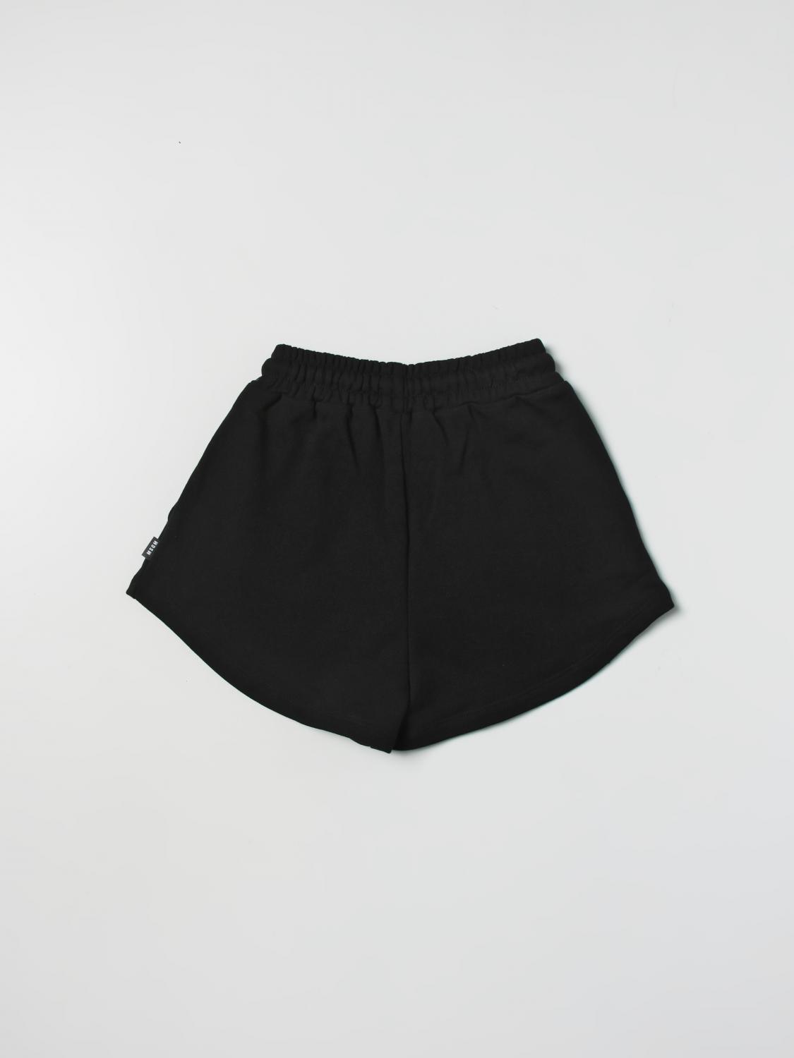 MSGM KIDS SHORTS: Short kids MSGM Kids, Black 1 - Img 2
