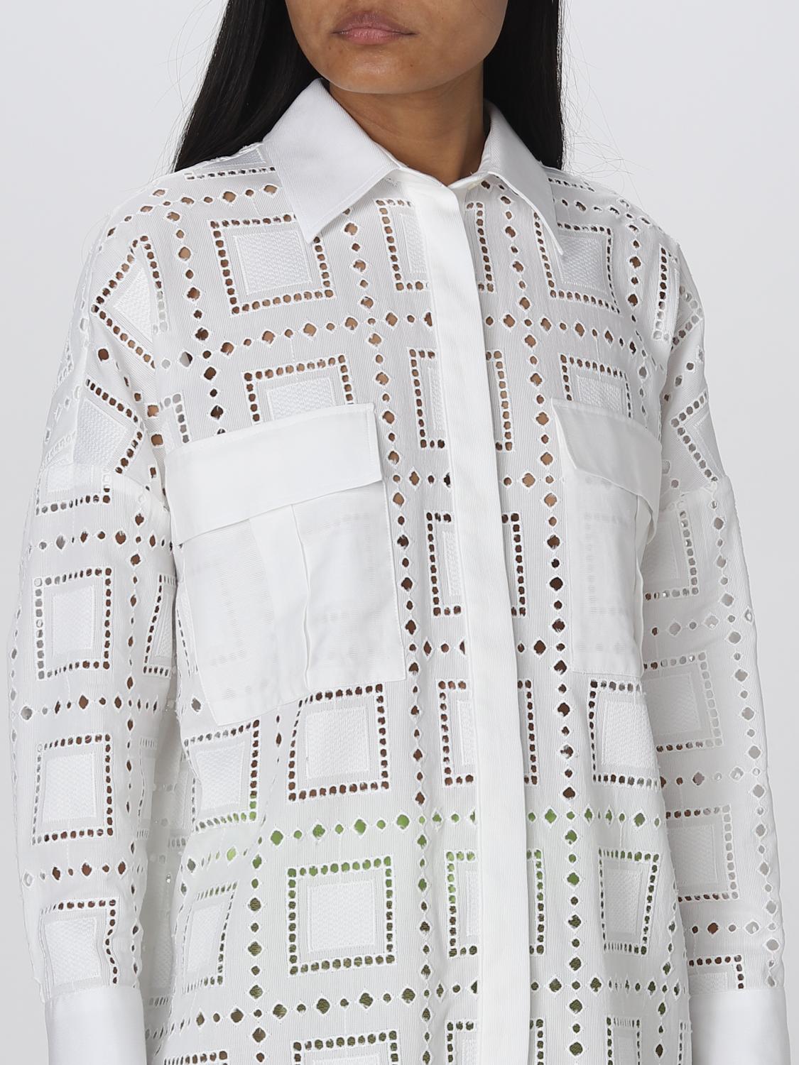 MSGM dress in Sangallo lace - White | MDA05237106 | GIGLIO.COM