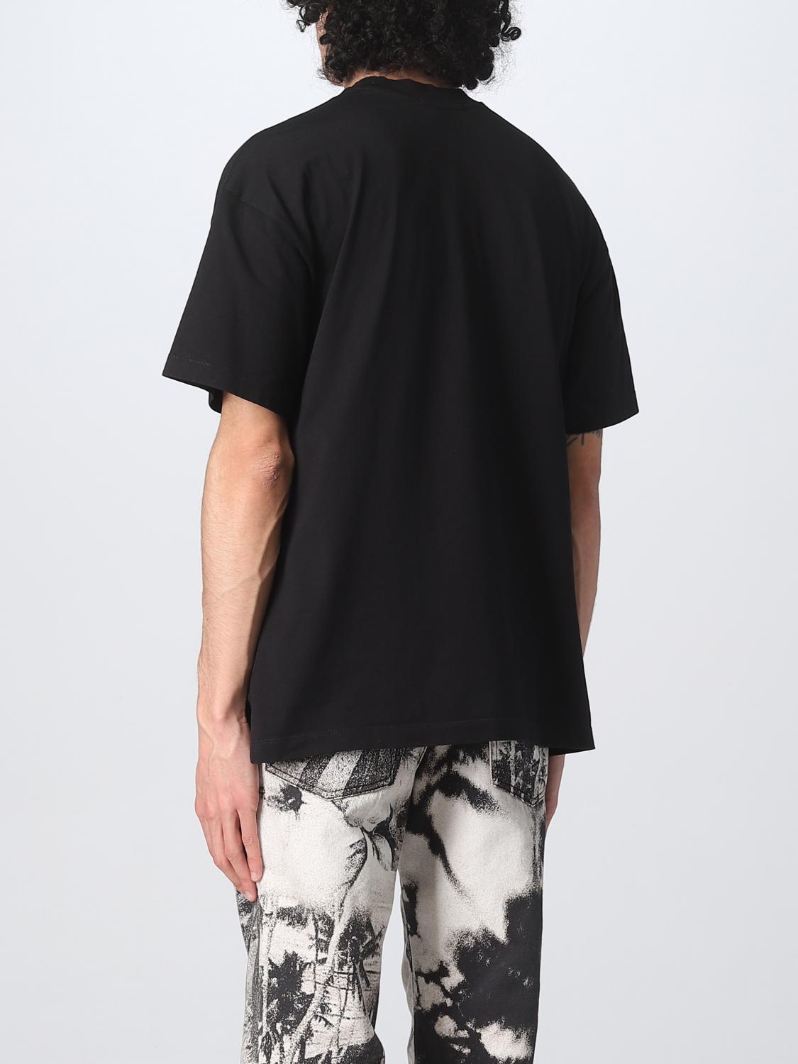 MSGM T-SHIRT: T-shirt herren MSGM, Schwarz - Img 3