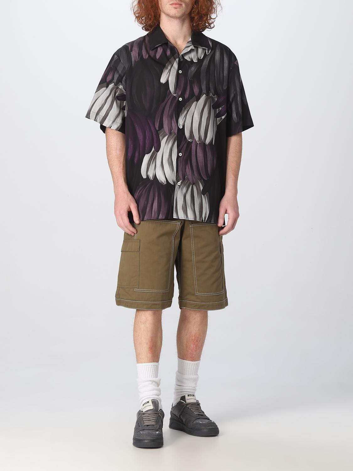 MSGM PANTALONES CORTOS: Pantalones cortos hombre MSGM, Verde - Img 2