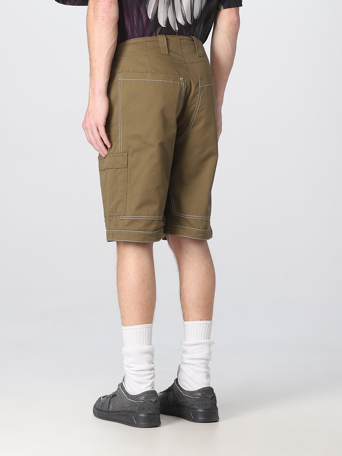 MSGM PANTALONES CORTOS: Pantalones cortos hombre MSGM, Verde - Img 3
