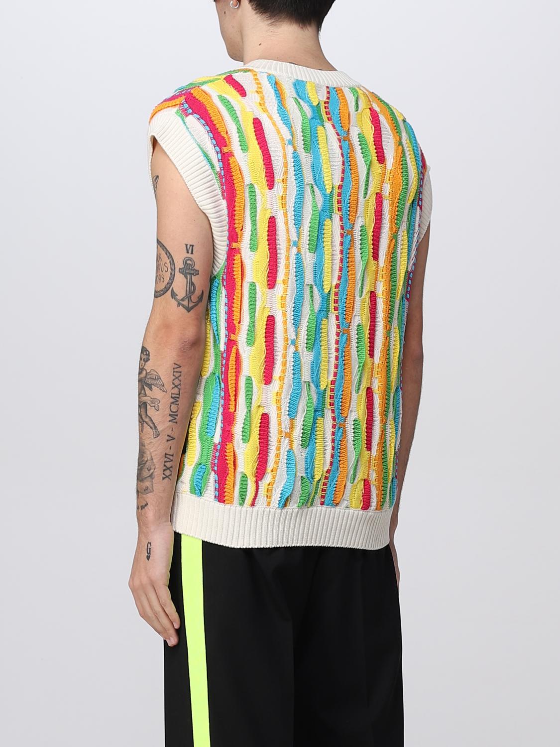 MSGM PULLOVER: Pullover herren MSGM, Weiß - Img 3