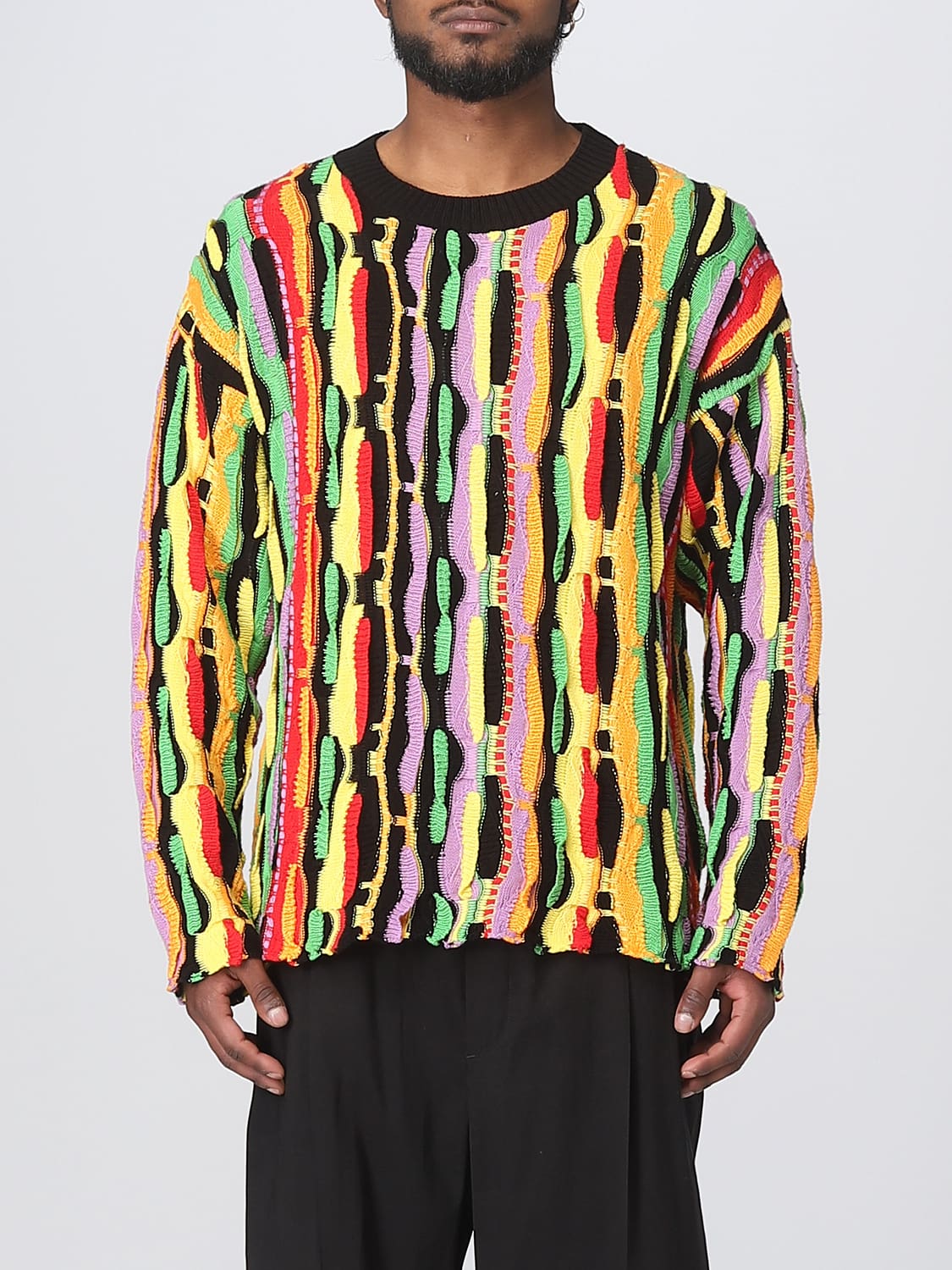 MSGM MAGLIA: Maglia msgm in cotone, Nero - Img 1