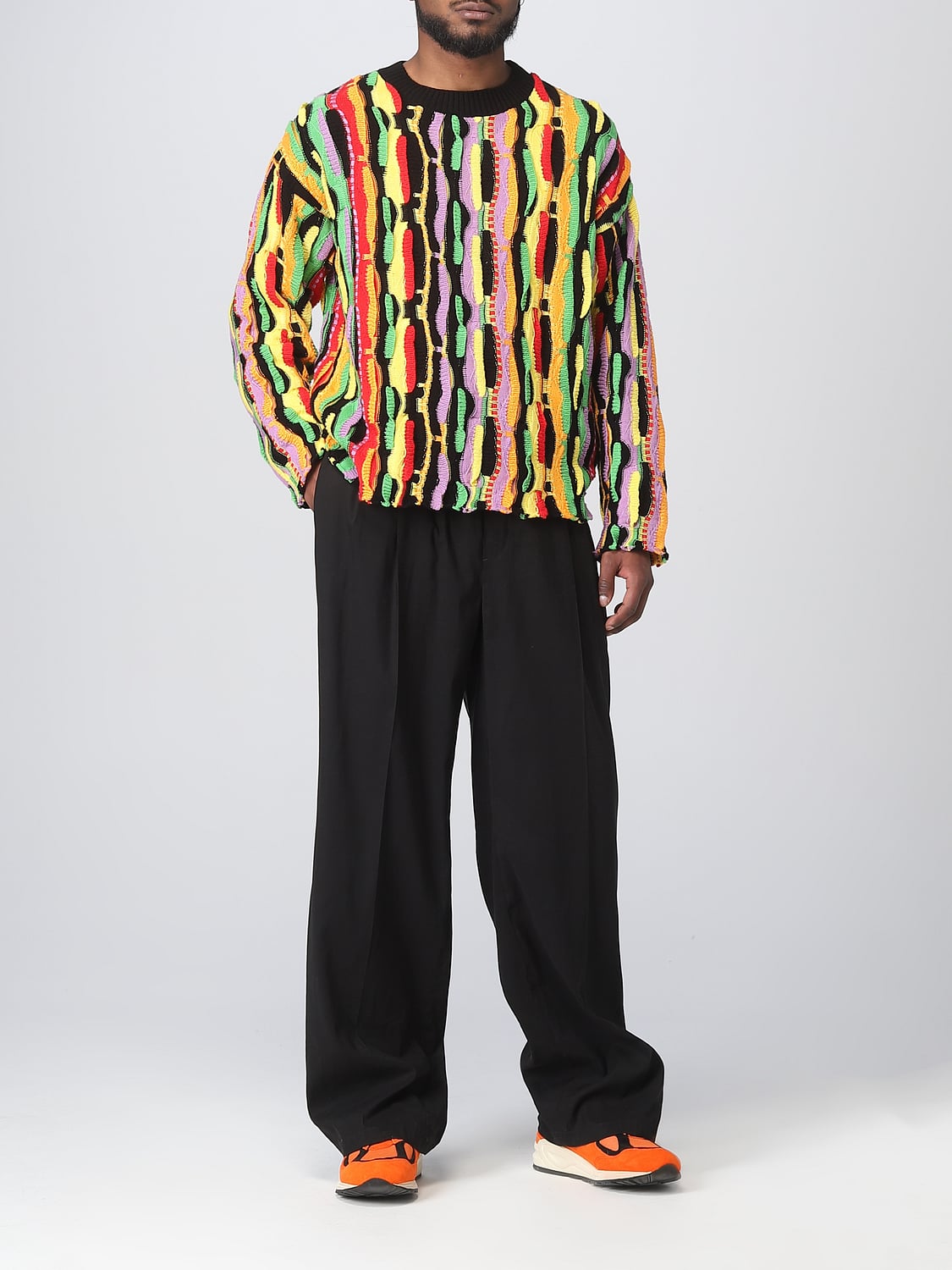 MSGM MAGLIA: Maglia msgm in cotone, Nero - Img 2