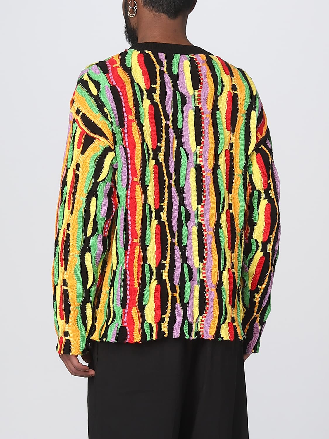 MSGM MAGLIA: Maglia msgm in cotone, Nero - Img 3