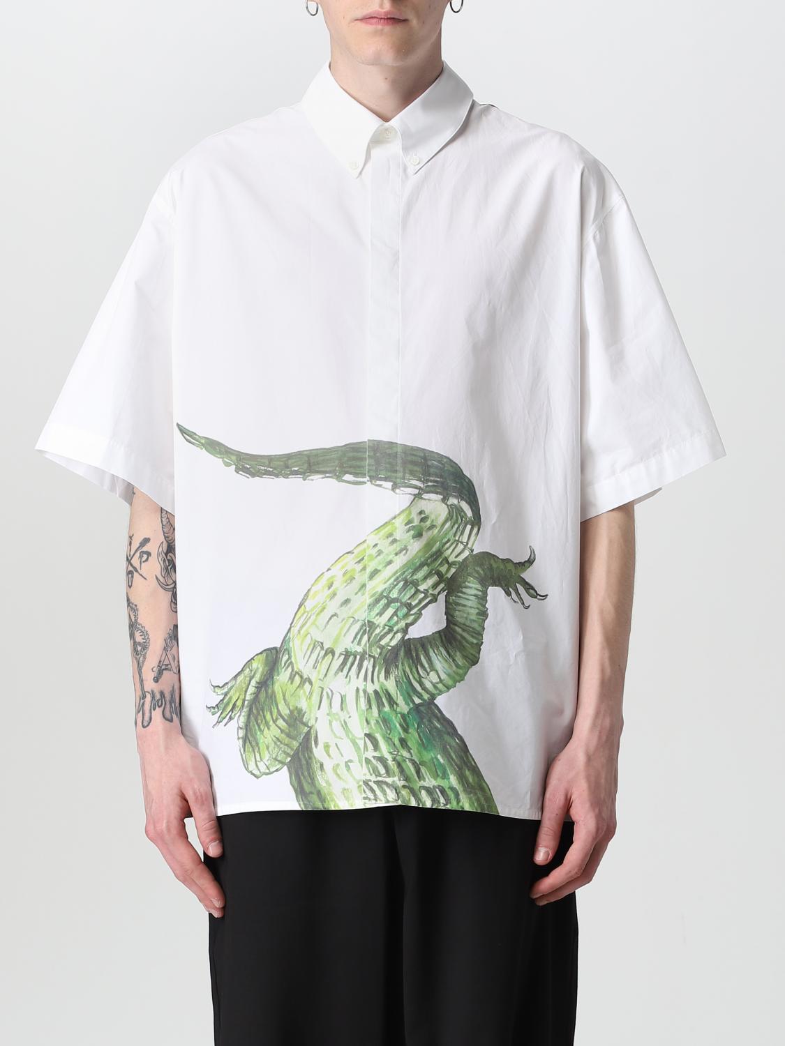 MSGM HEMD: Hemd herren MSGM, Weiß - Img 1