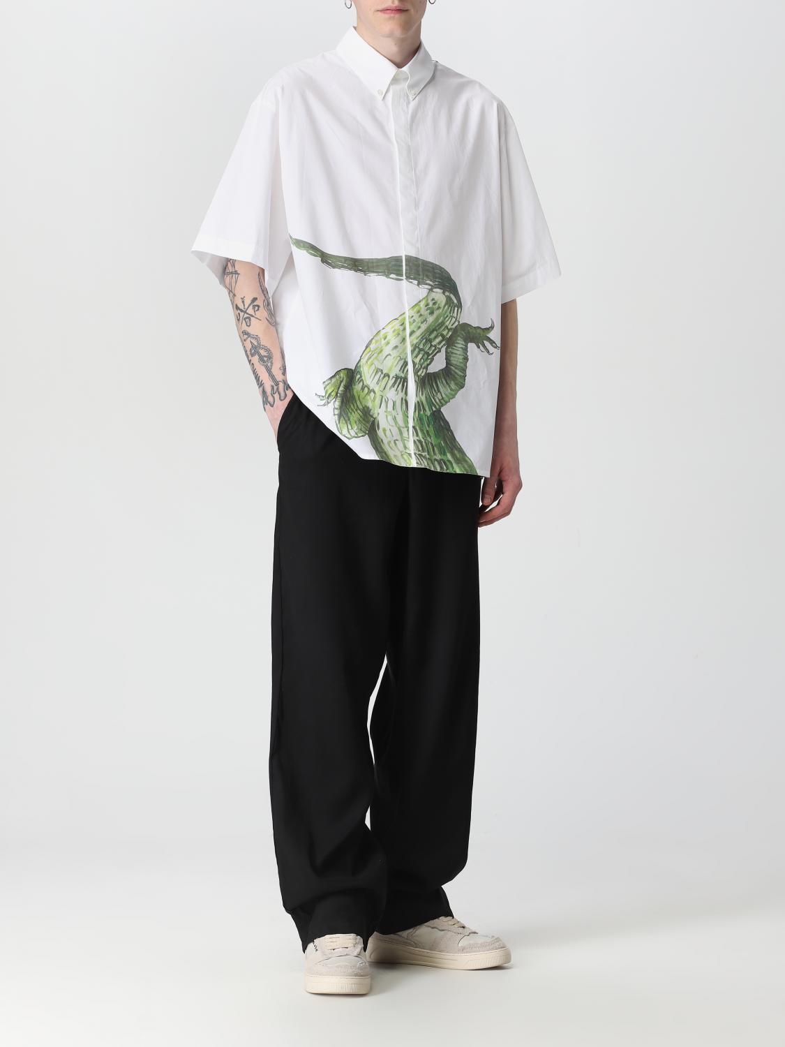 MSGM HEMD: Hemd herren MSGM, Weiß - Img 2