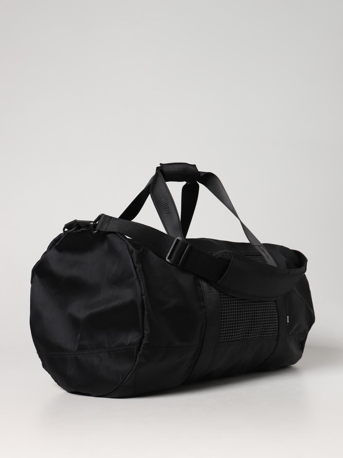 MSGM TRAVEL BAG: MSGM bag in nylon, Black - Img 2