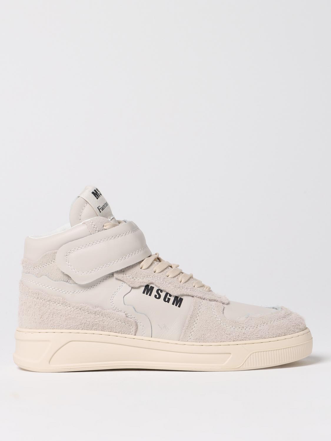 スニーカー MSGM Men Sneakers Milk MS1728333 01 MSGM: Sneakers men - Milk | MSGM sneakers MS1718333 online