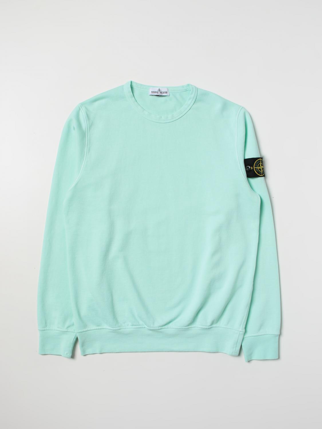 STONE ISLAND JUNIOR PULLOVER: Pullover kinder Stone Island, Wasser - Img 1