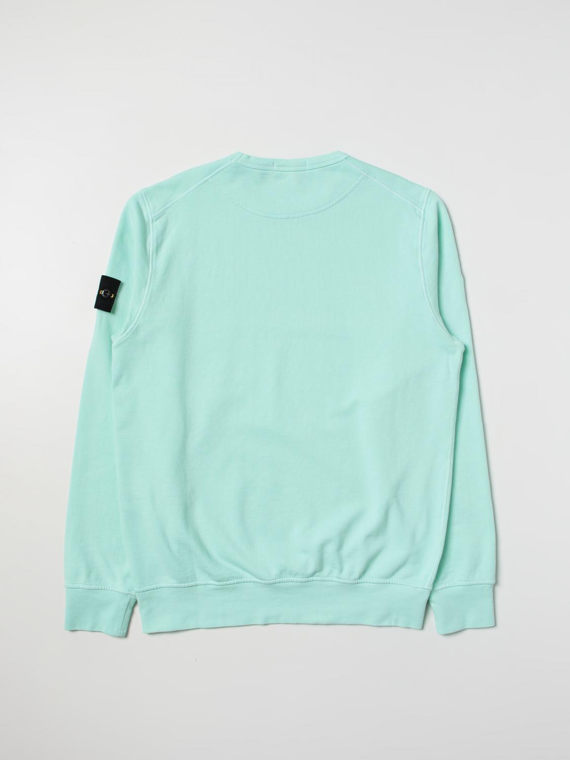 STONE ISLAND JUNIOR PULLOVER: Pullover kinder Stone Island, Wasser - Img 2