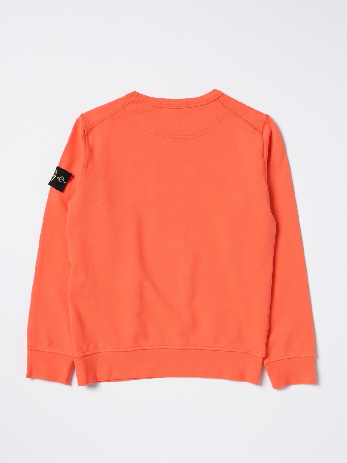 STONE ISLAND JUNIOR PULLOVER: Pullover kinder Stone Island, Korall - Img 2