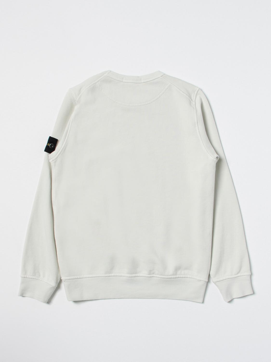 STONE ISLAND JUNIOR PULLOVER: Pullover kinder Stone Island, Grau - Img 2