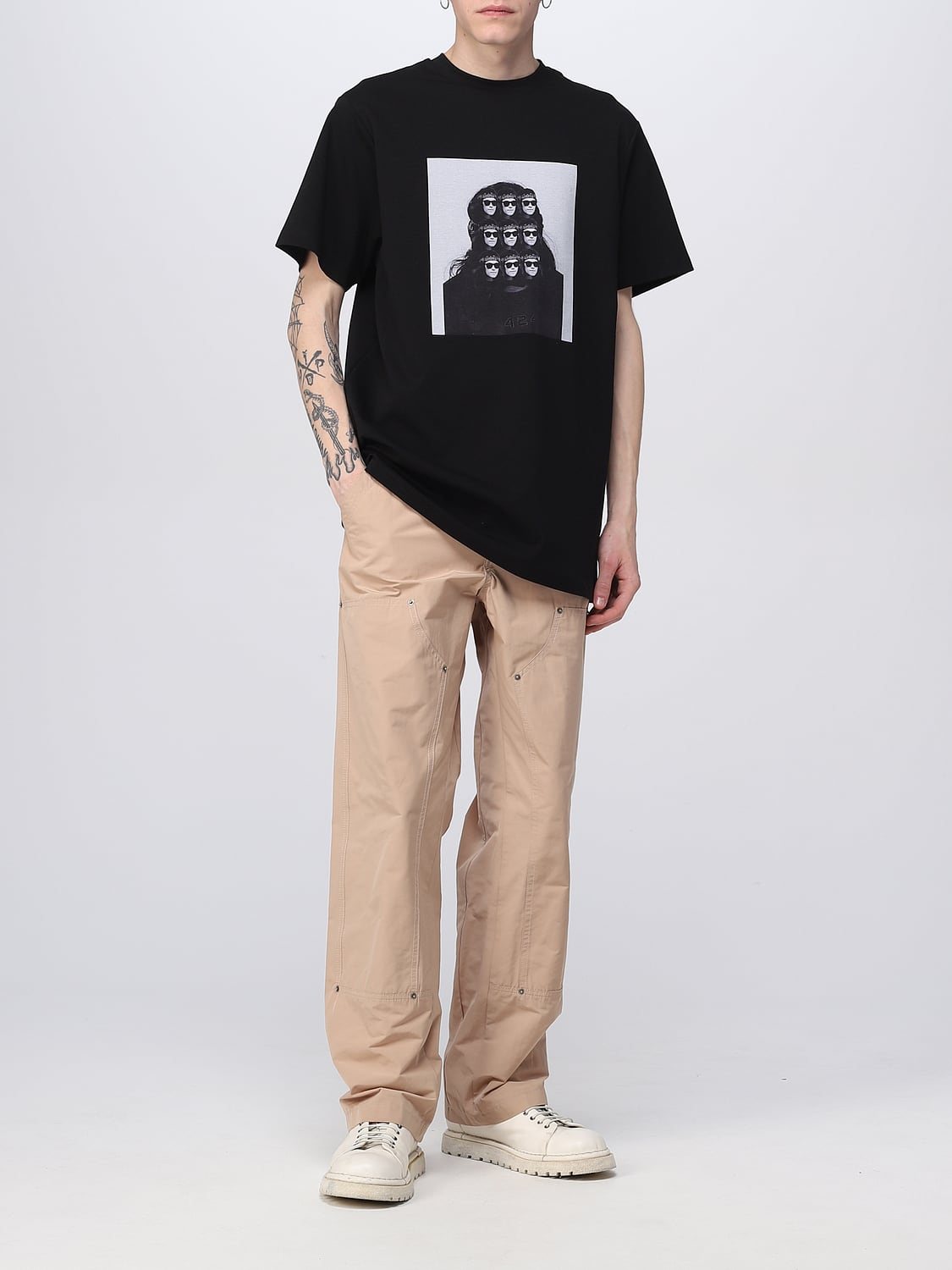 424 CAMISETA: Camiseta hombre 424, Negro - Img 2