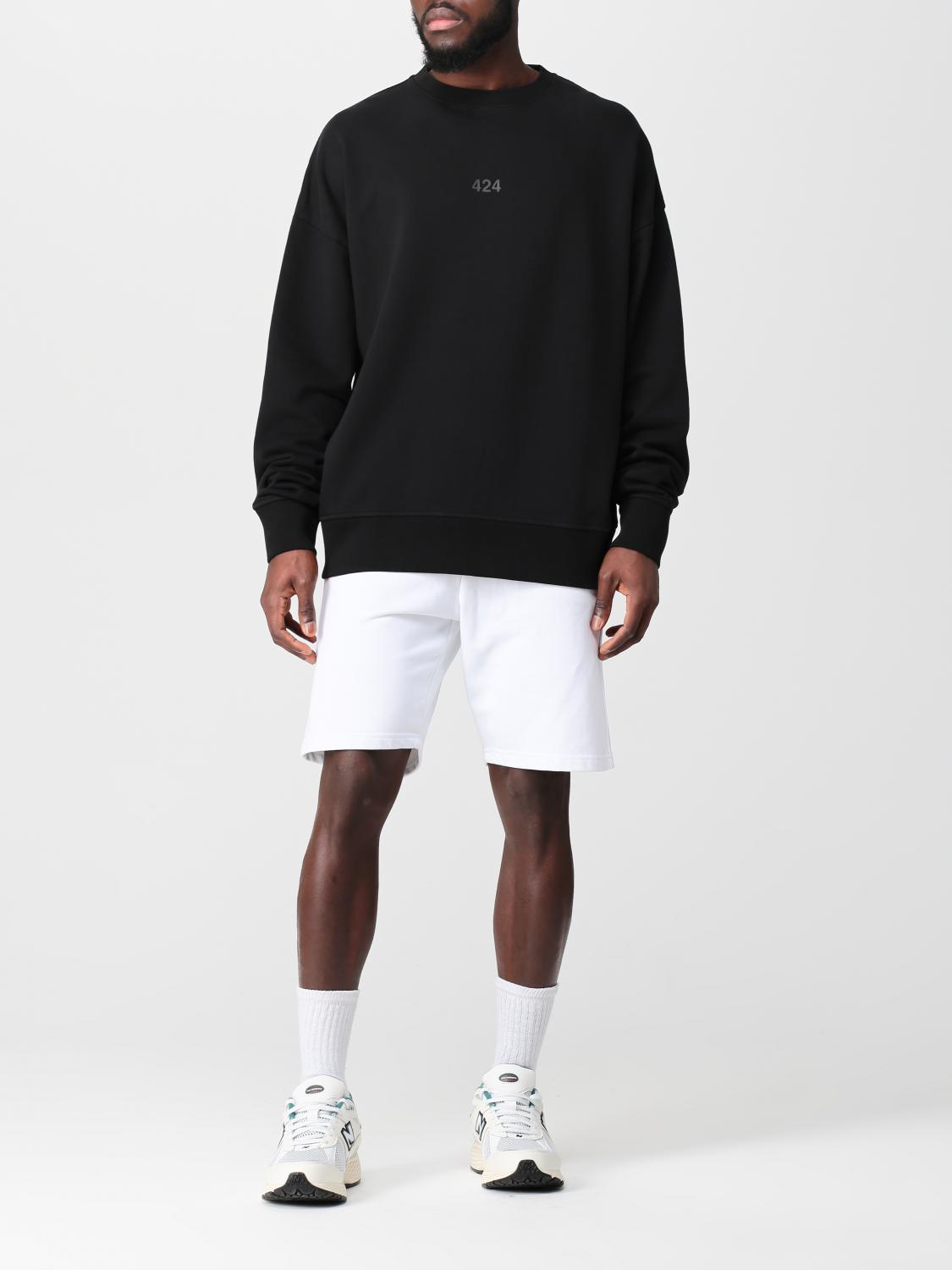 424 SUDADERA: Sudadera hombre 424, Negro - Img 2