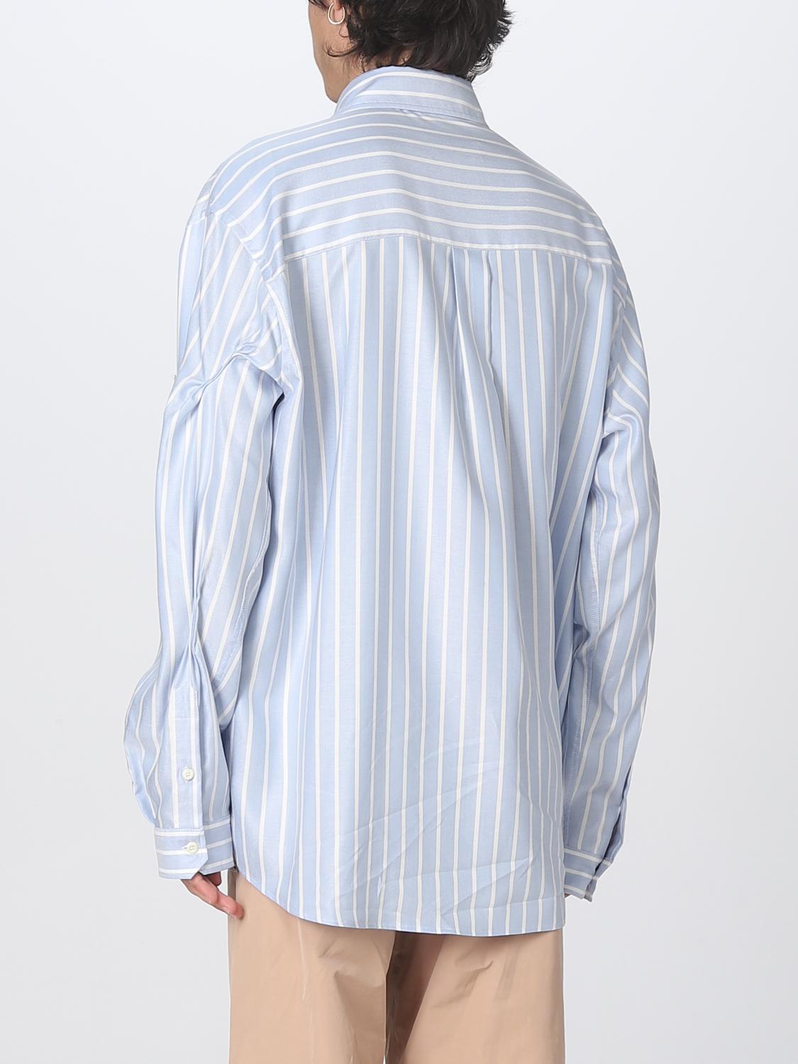 424 CAMISA: Camisa hombre 424, Azul Claro - Img 3