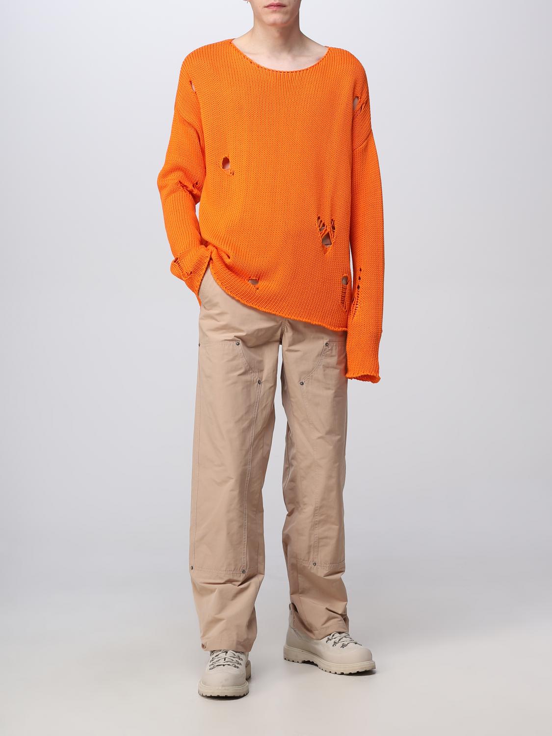 424 PULL: Pull homme 424, Orange - Img 2