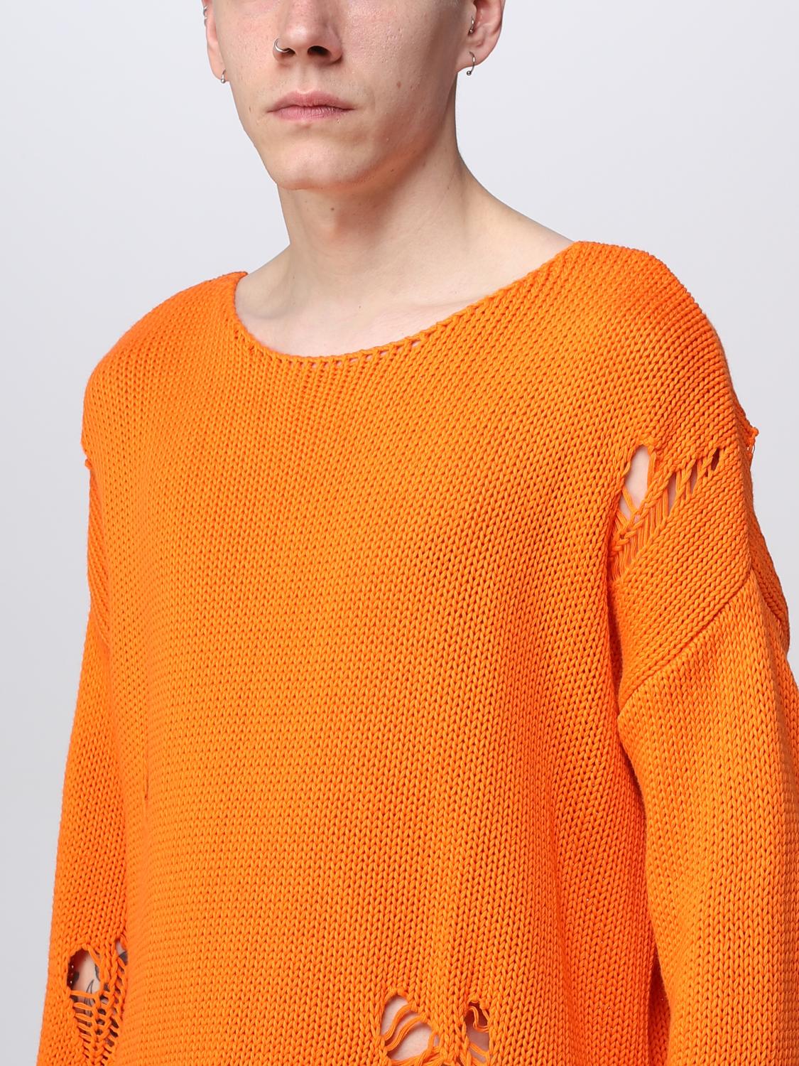 424 PULL: Pull homme 424, Orange - Img 4