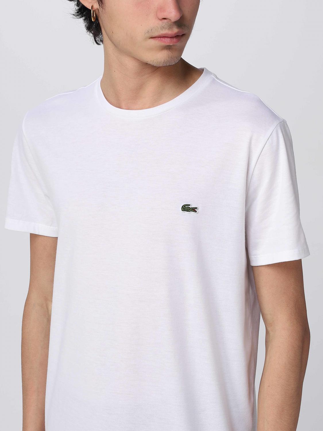 LACOSTE ФУТБОЛКА: Футболка Мужское Lacoste, Белый - Img 4